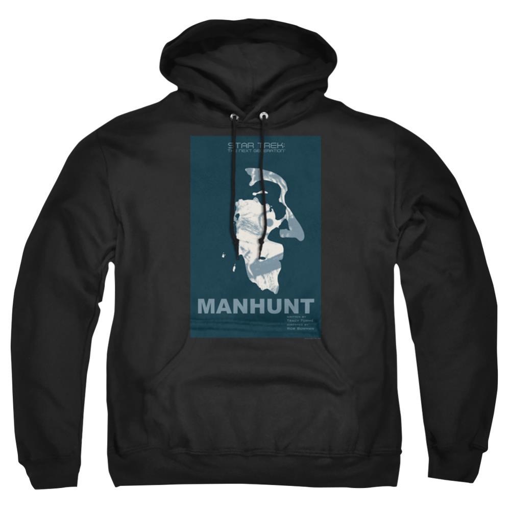 Star Trek TNG Season 2 Episode 19 Men's Pull-Over 75 25 Poly Hoodie