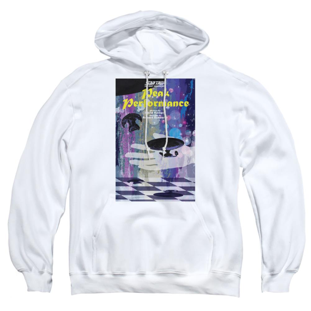 Star Trek TNG Season 2 Episode 21 Men's Pull-Over 75 25 Poly Hoodie