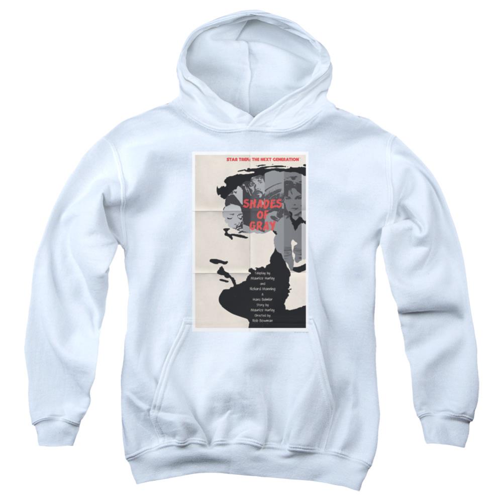 Star Trek TNG Season 2 Episode 22 Youth Cotton Poly Pull-Over Hoodie