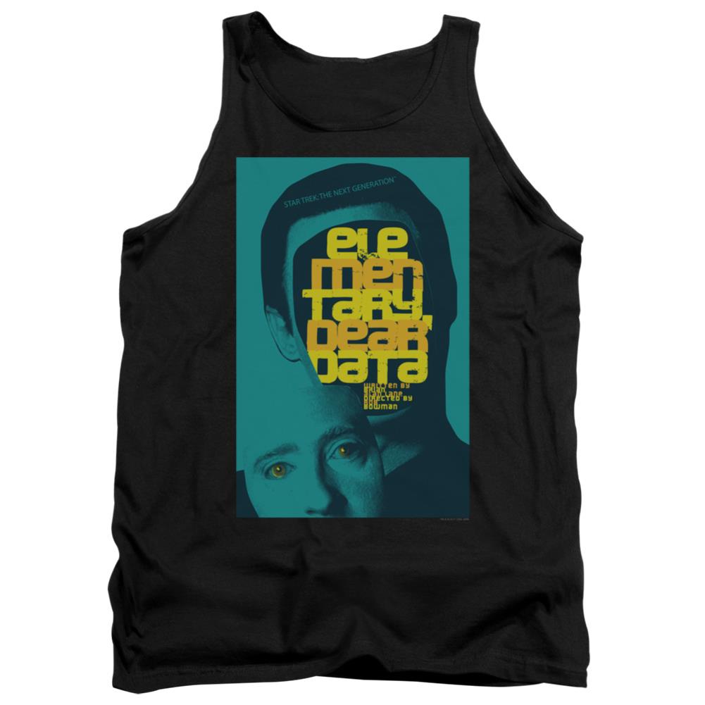 Star Trek TNG Season 2 Episode 3 Men's 18/1 Cotton Tank Top