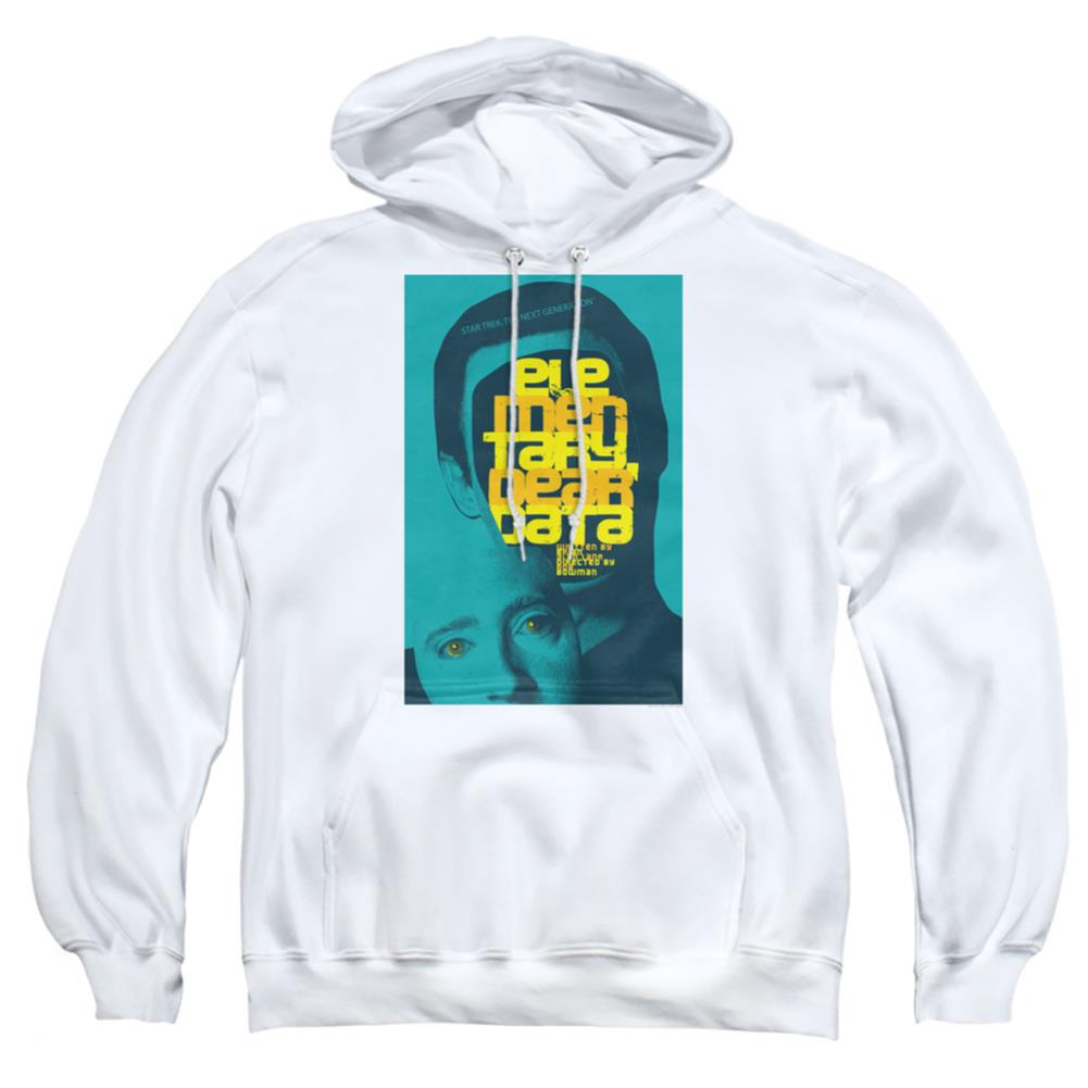Star Trek TNG Season 2 Episode 3 Men's Pull-Over 75 25 Poly Hoodie