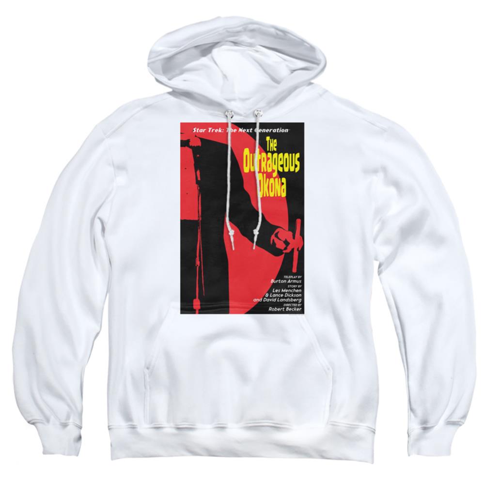 Star Trek TNG Season 2 Episode 4 Men's Pull-Over 75 25 Poly Hoodie