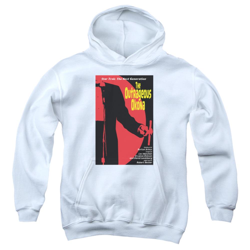 Star Trek TNG Season 2 Episode 4 Youth Cotton Poly Pull-Over Hoodie