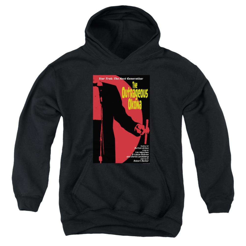 Star Trek TNG Season 2 Episode 4 Youth Cotton Poly Pull-Over Hoodie