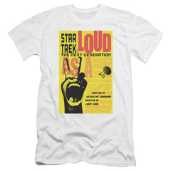 Star Trek TNG Season 2 Episode 5 Men's Ultra-Soft 30/1 Cotton Slim Short-Sleeve T-Shirt