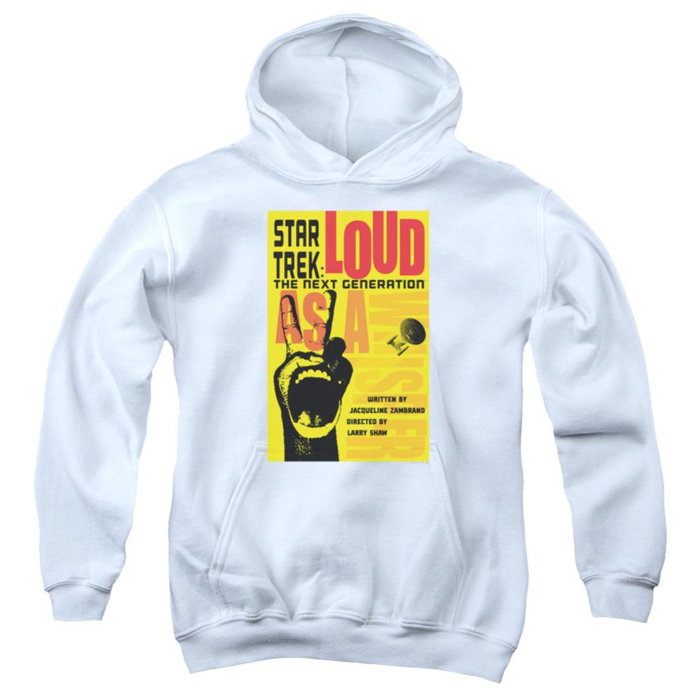 Star Trek TNG Season 2 Episode 5 Youth Cotton Poly Pull-Over Hoodie