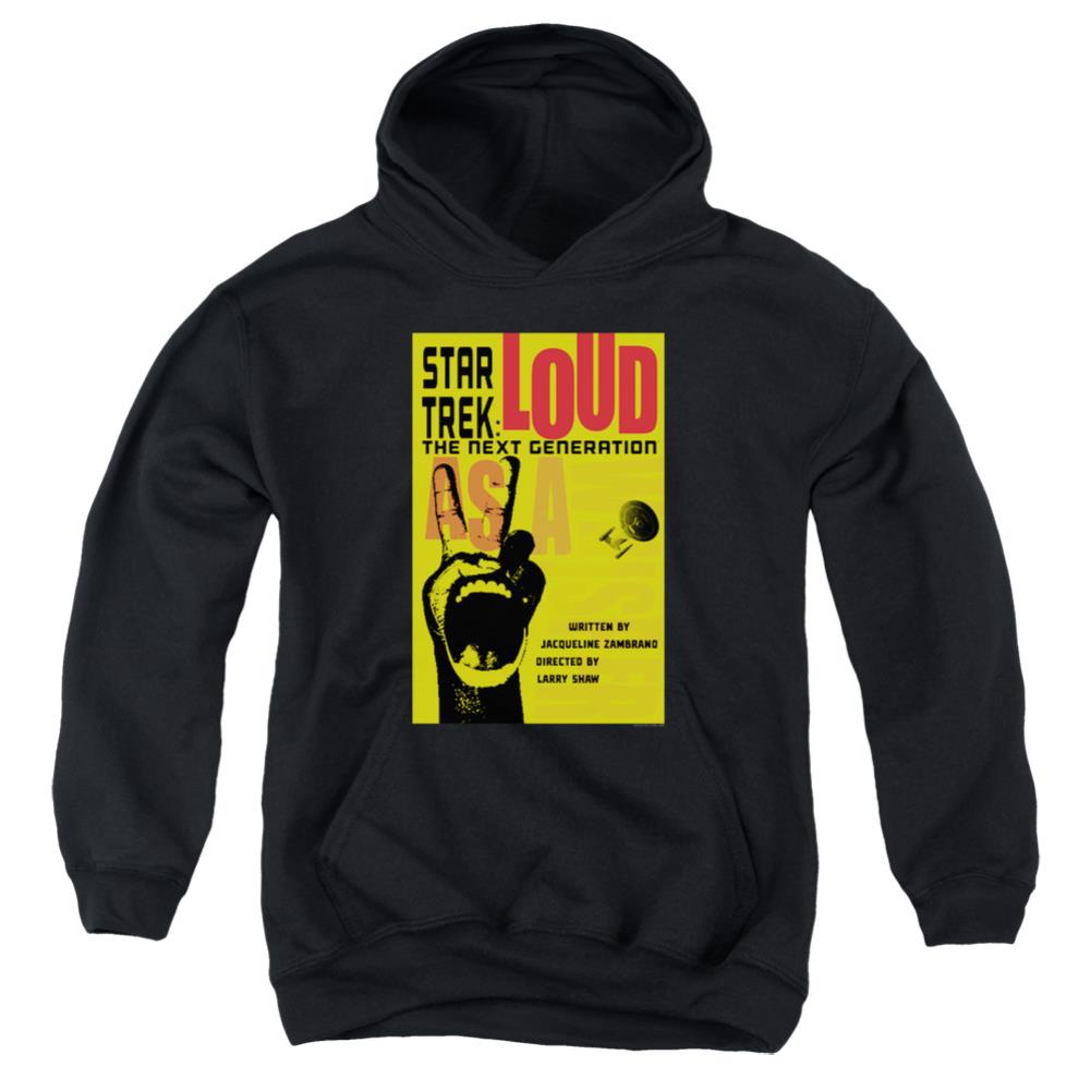 Star Trek TNG Season 2 Episode 5 Youth Cotton Poly Pull-Over Hoodie