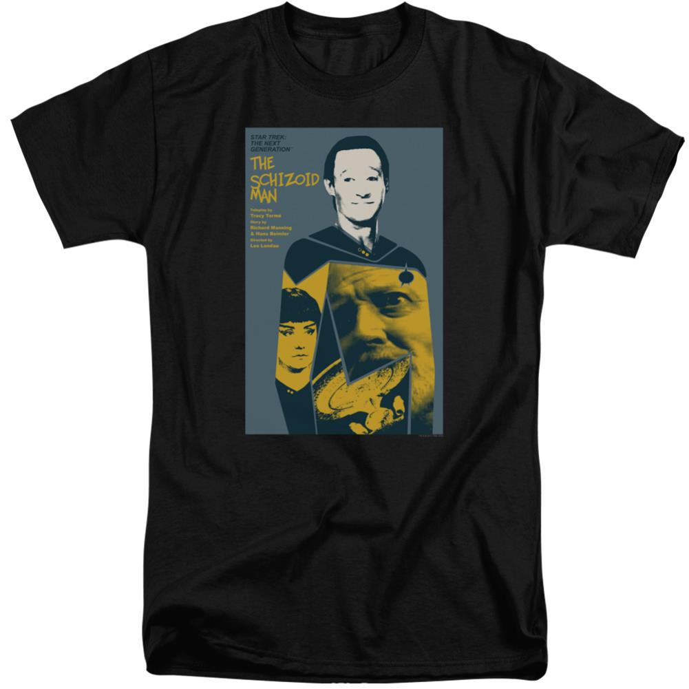 Star Trek TNG Season 2 Episode 6 Men's 18/1 Tall Cotton Short-Sleeve T-Shirt