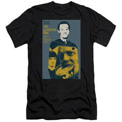 Star Trek TNG Season 2 Episode 6 Men's Ultra-Soft 30/1 Cotton Slim Short-Sleeve T-Shirt
