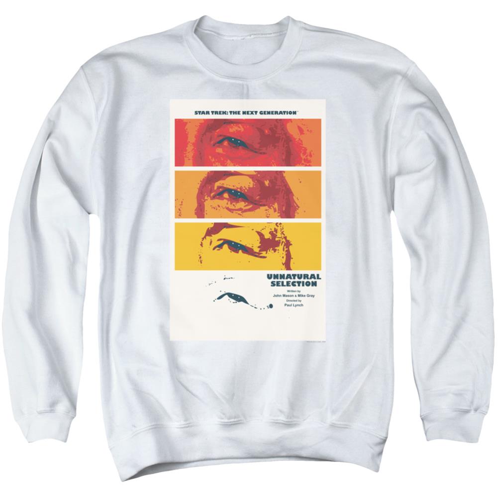 Star Trek TNG Season 2 Episode 7 Men's Crewneck 50 50 Poly Long-Sleeve T-Shirt