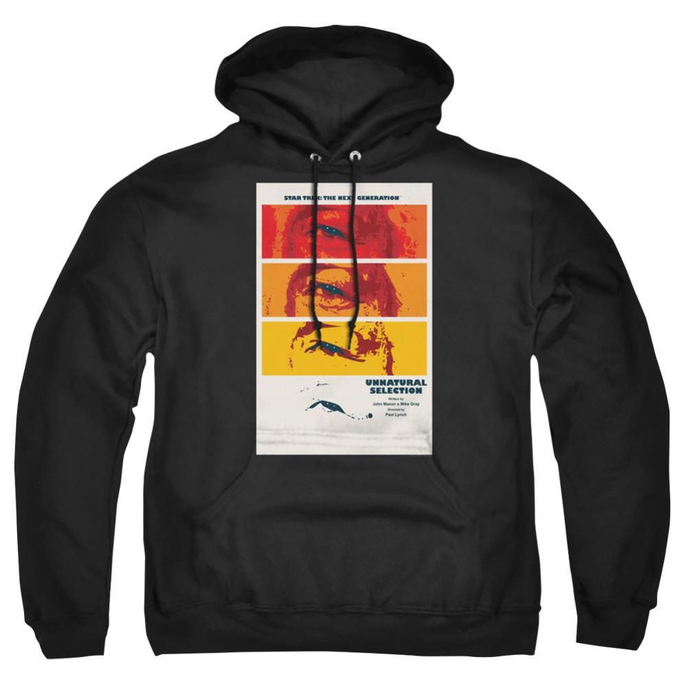 Star Trek TNG Season 2 Episode 7 Men's Pull-Over 75 25 Poly Hoodie