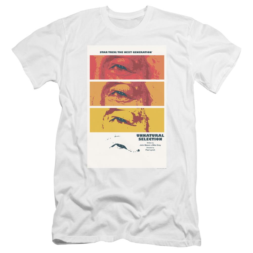 Star Trek TNG Season 2 Episode 7 Men's Ultra-Soft 30/1 Cotton Slim Short-Sleeve T-Shirt