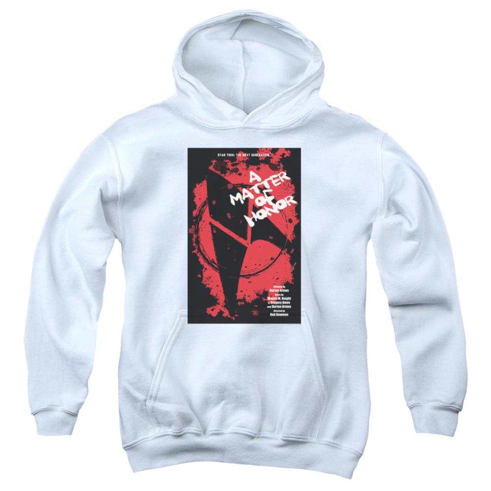 Star Trek TNG Season 2 Episode 8 Youth Cotton Poly Pull-Over Hoodie