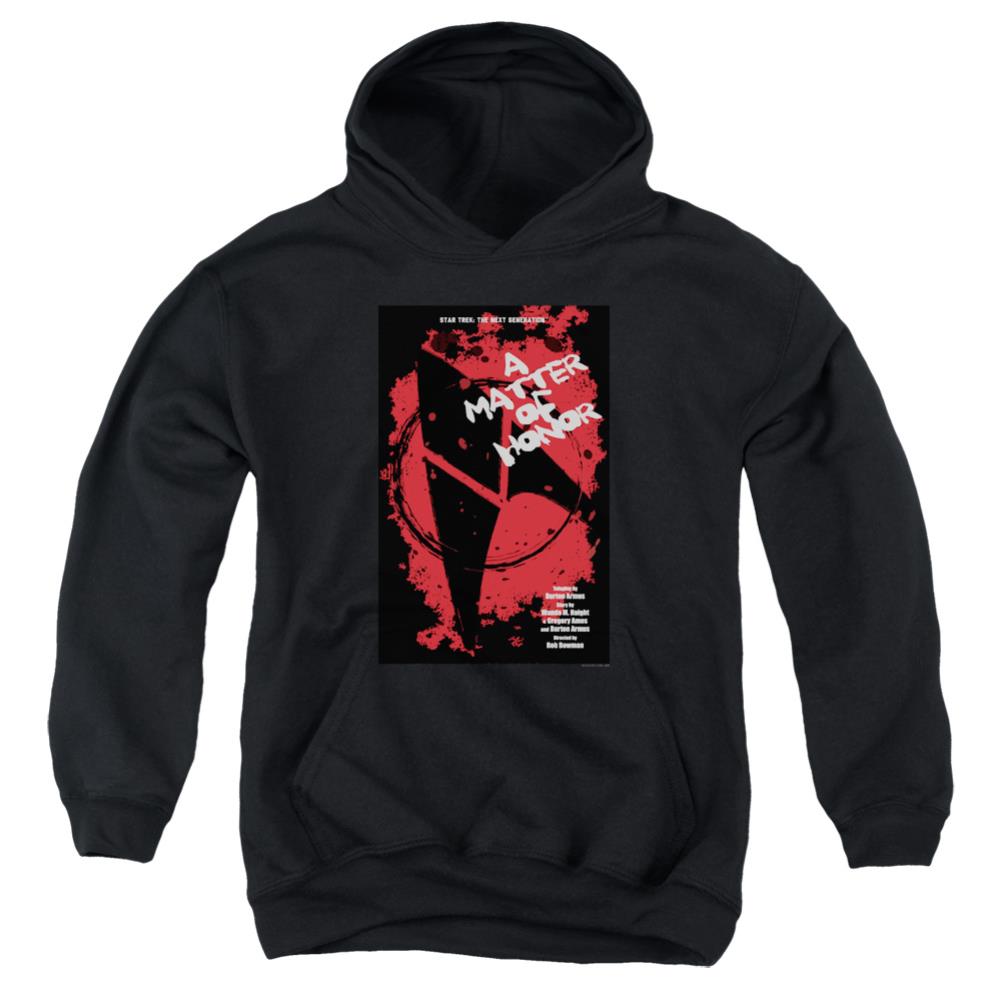 Star Trek TNG Season 2 Episode 8 Youth Cotton Poly Pull-Over Hoodie
