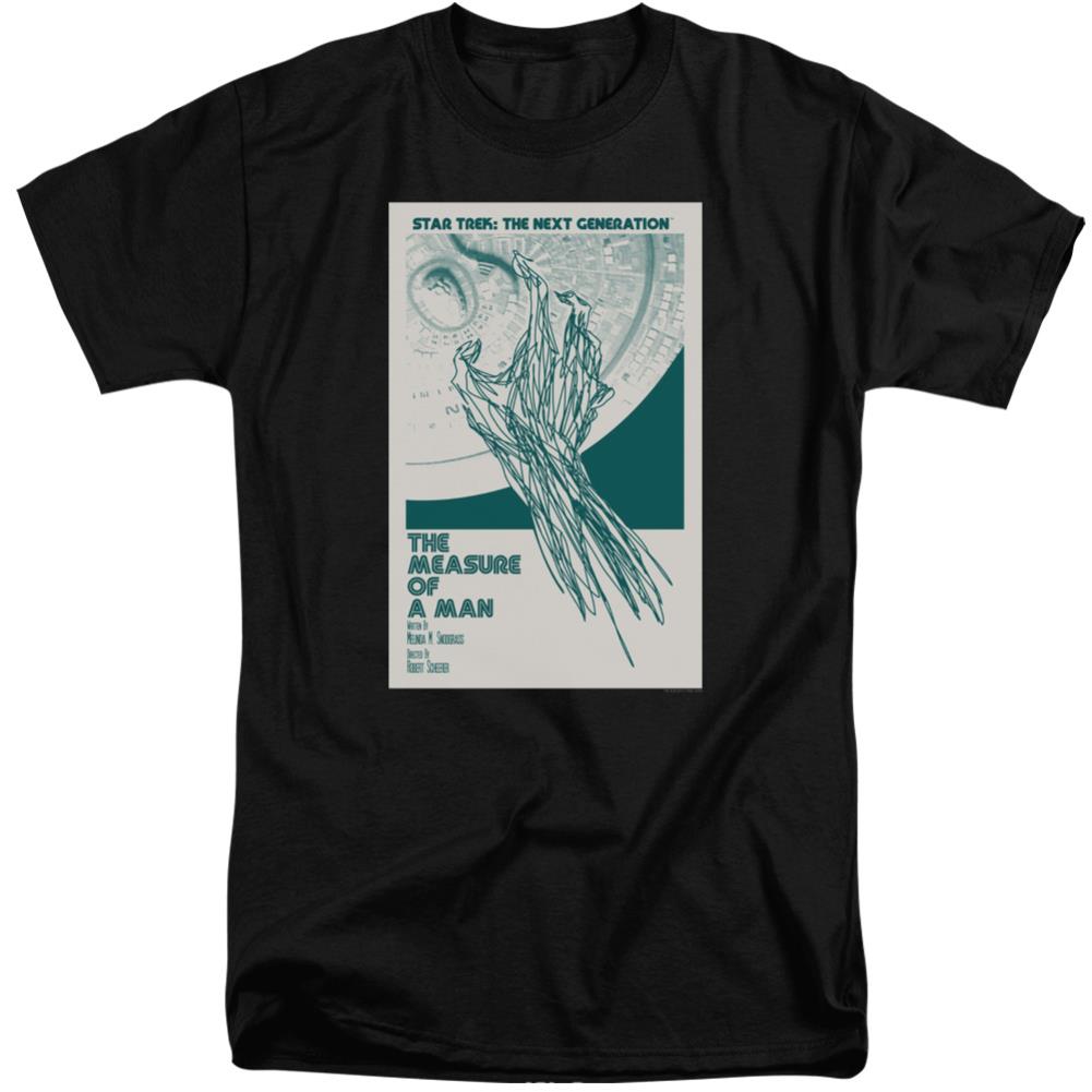 Star Trek TNG Season 2 Episode 9 Men's 18/1 Tall Cotton Short-Sleeve T-Shirt
