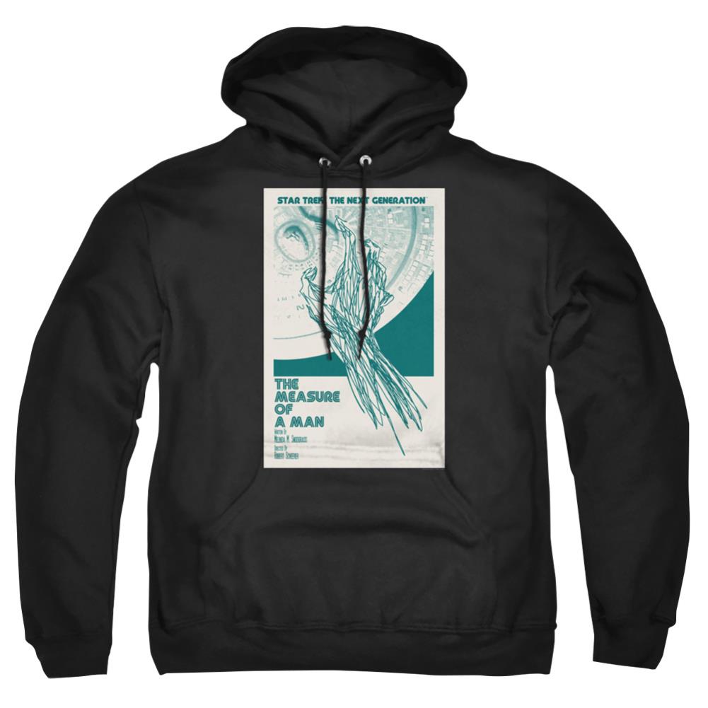 Star Trek TNG Season 2 Episode 9 Men's Pull-Over 75 25 Poly Hoodie