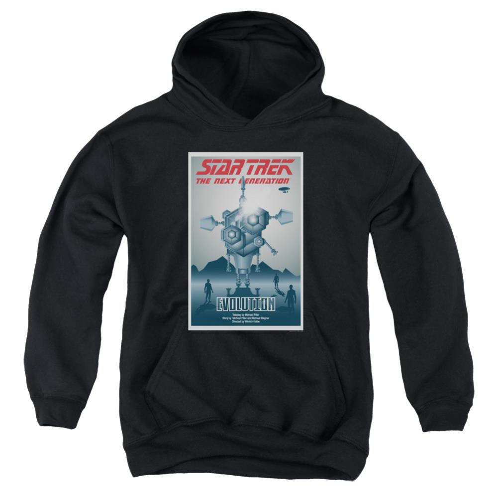 Star Trek TNG Season 3 Episode 1 Youth Cotton Poly Pull-Over Hoodie