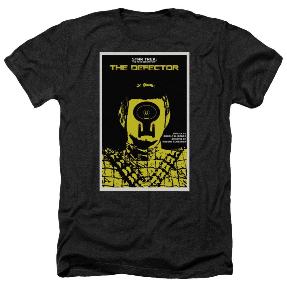 Star Trek TNG Season 3 Episode 10 Men's 30/1 Heather 60 40 Poly Short-Sleeve T-Shirt