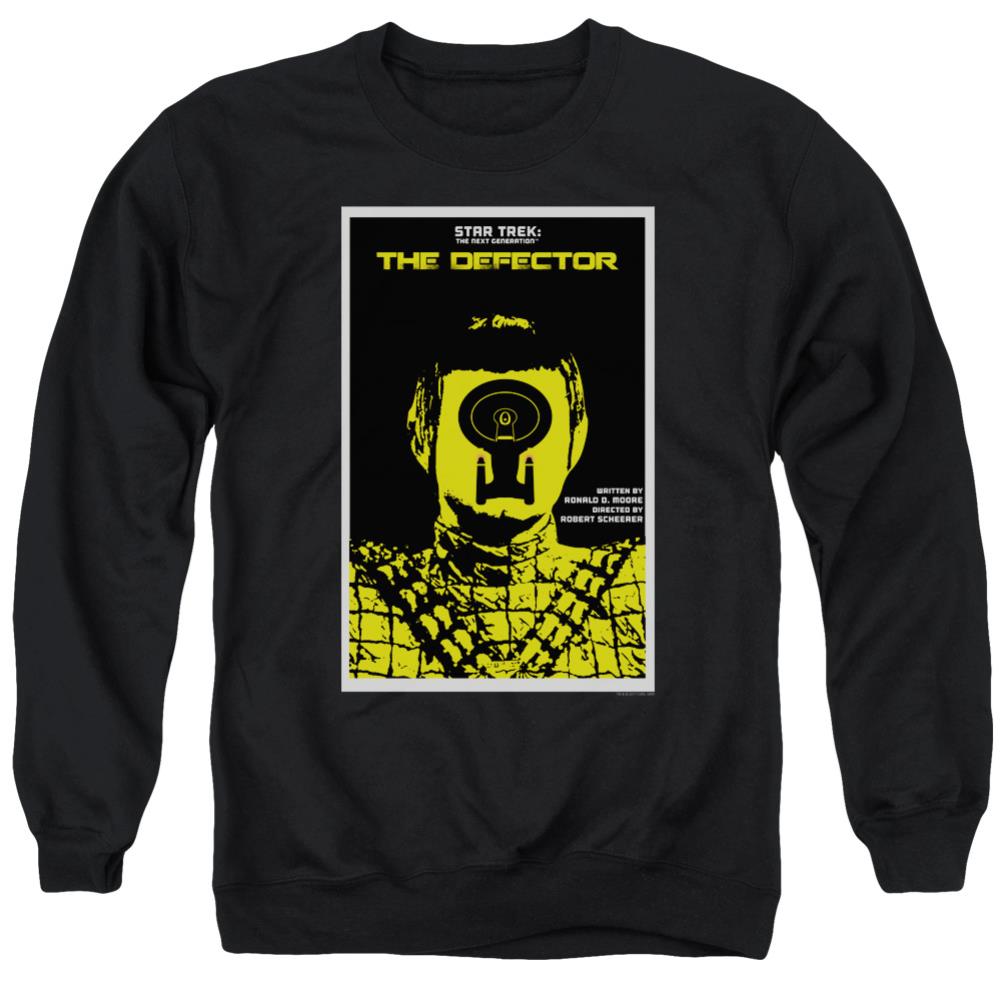 Star Trek TNG Season 3 Episode 10 Men's Crewneck 50 50 Poly Long-Sleeve T-Shirt