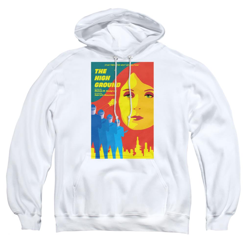 Star Trek TNG Season 3 Episode 12 Men's Pull-Over 75 25 Poly Hoodie