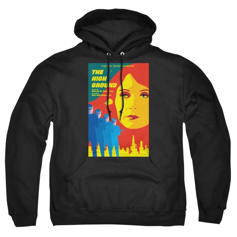 Star Trek TNG Season 3 Episode 12 Men's Pull-Over 75 25 Poly Hoodie