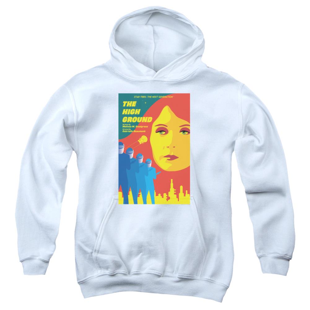 Star Trek TNG Season 3 Episode 12 Youth Cotton Poly Pull-Over Hoodie