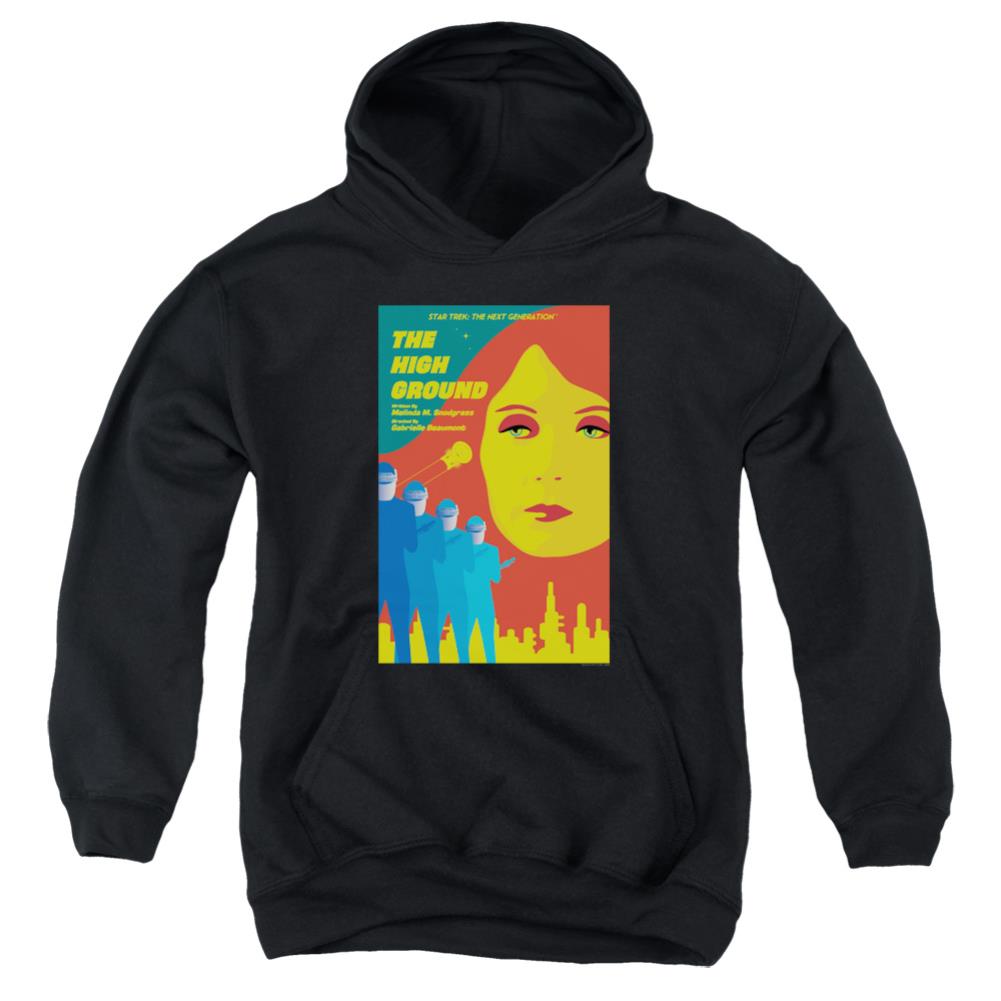 Star Trek TNG Season 3 Episode 12 Youth Cotton Poly Pull-Over Hoodie