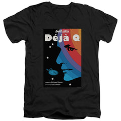 Star Trek TNG Season 3 Episode 13 Men's 30/1 Cotton Slim V-Neck T-Shirt