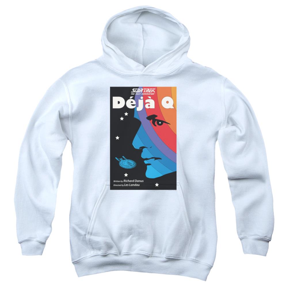 Star Trek TNG Season 3 Episode 13 Youth Cotton Poly Pull-Over Hoodie