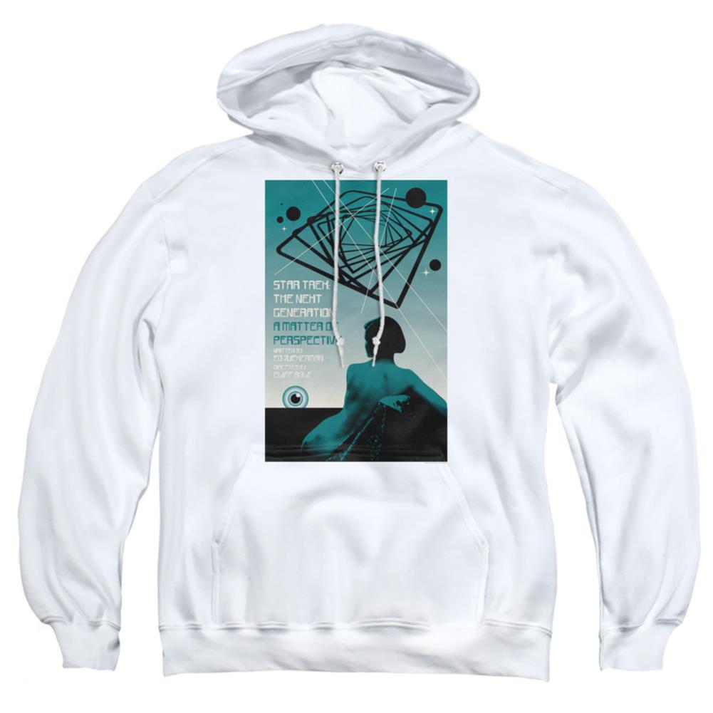 Star Trek TNG Season 3 Episode 14 Men's Pull-Over 75 25 Poly Hoodie