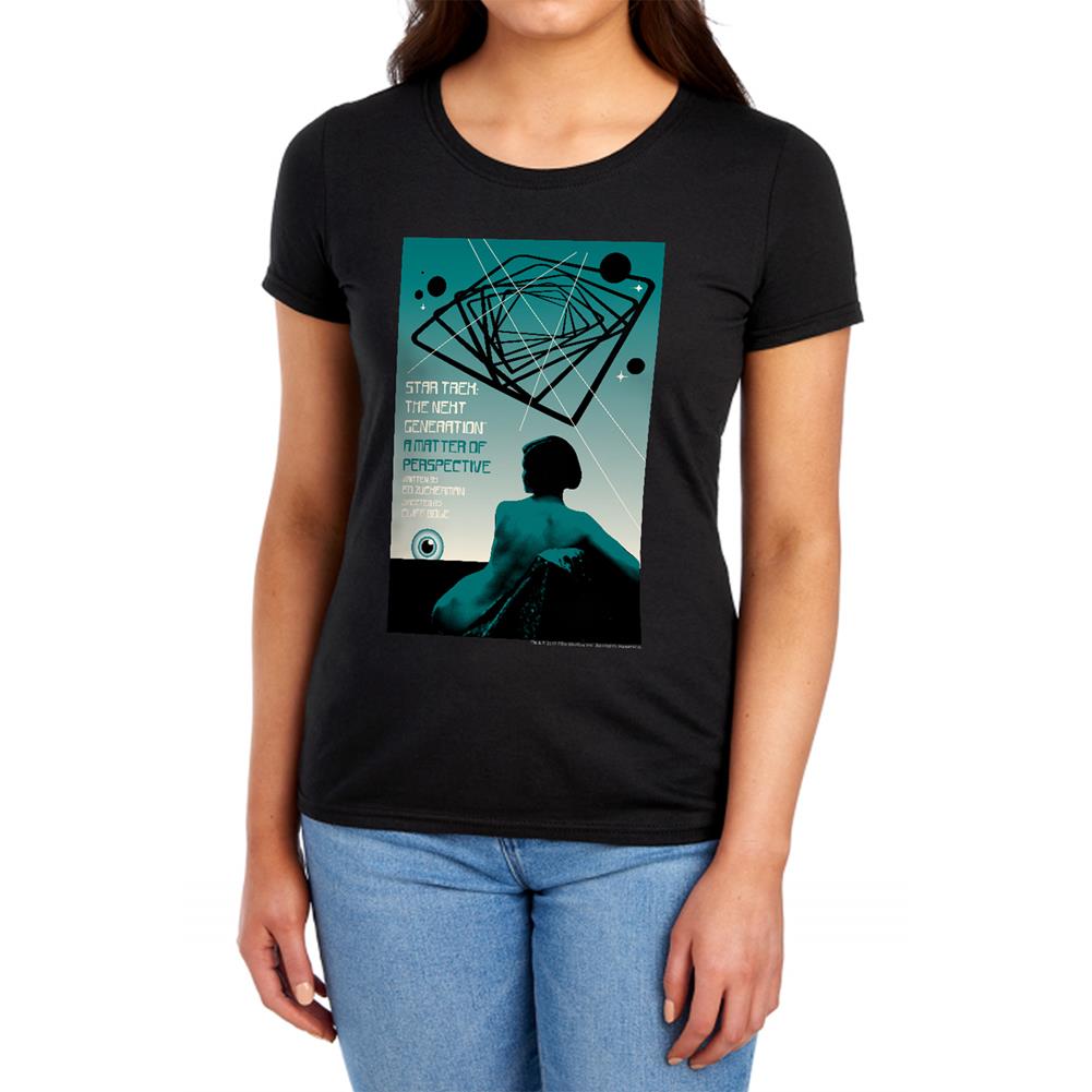 Star Trek TNG Season 3 Episode 14 Women's 18/1 Cotton Short-Sleeve T-Shirt