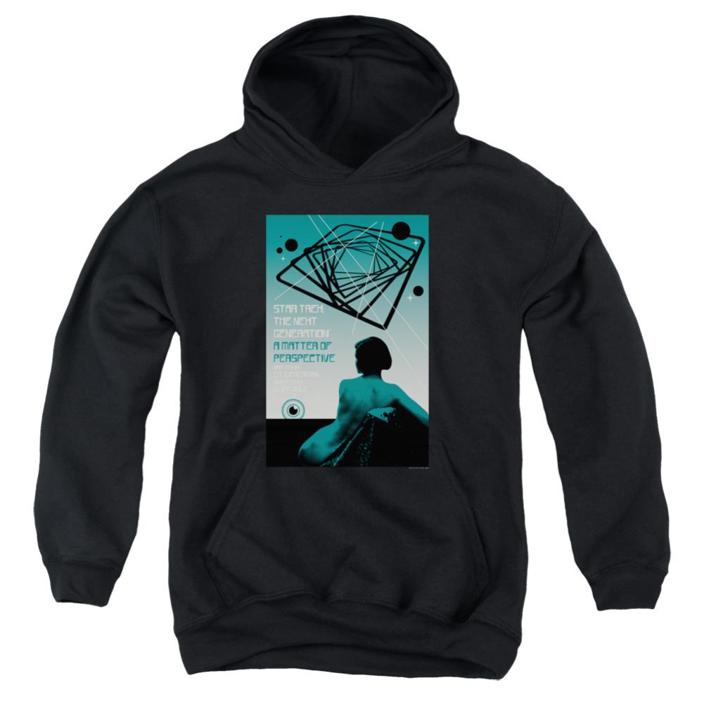 Star Trek TNG Season 3 Episode 14 Youth Cotton Poly Pull-Over Hoodie
