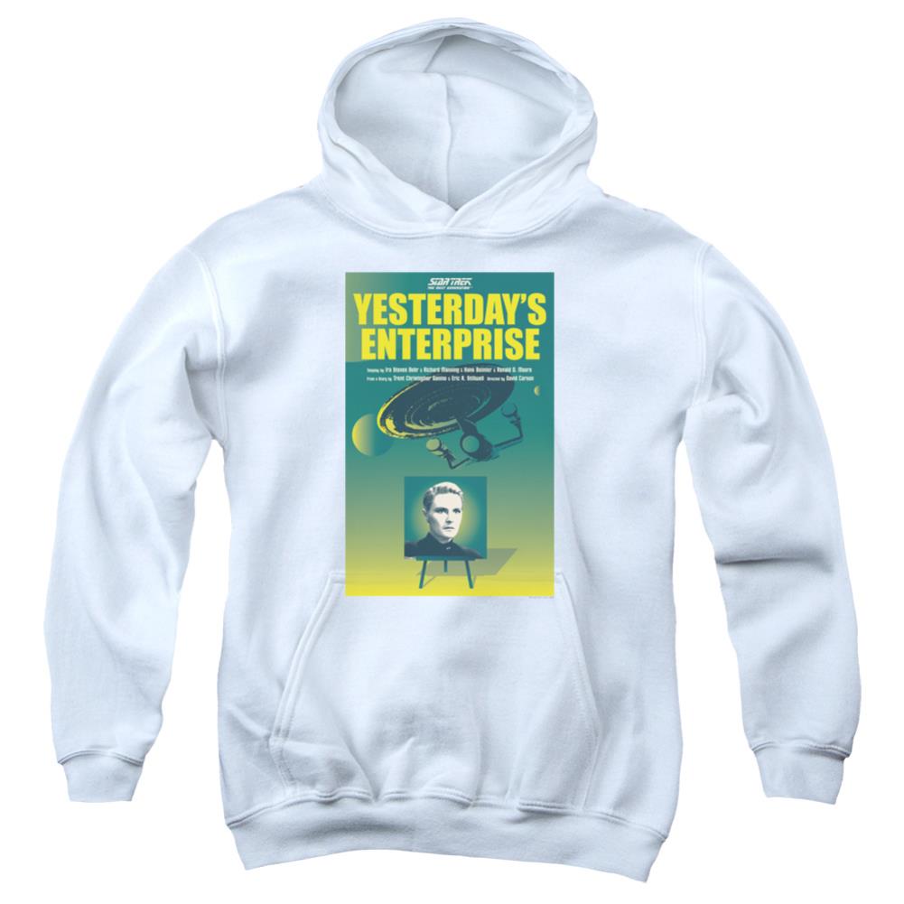 Star Trek TNG Season 3 Episode 15 Youth Cotton Poly Pull-Over Hoodie