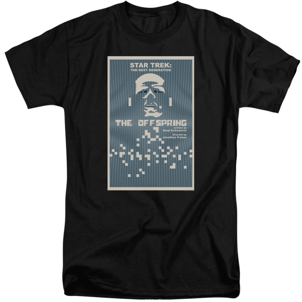 Star Trek TNG Season 3 Episode 16 Men's 18/1 Tall Cotton Short-Sleeve T-Shirt