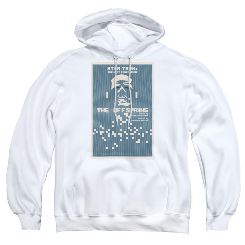 Star Trek TNG Season 3 Episode 16 Men's Pull-Over 75 25 Poly Hoodie