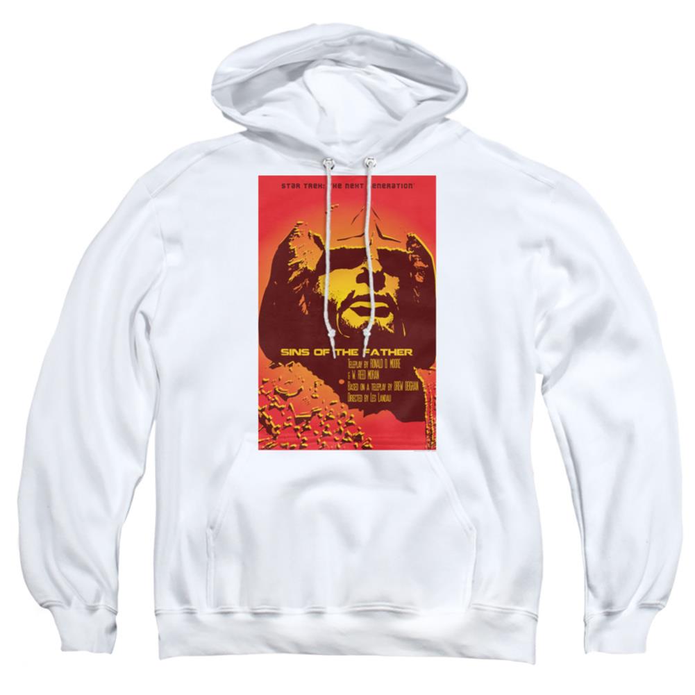 Star Trek TNG Season 3 Episode 17 Men's Pull-Over 75 25 Poly Hoodie
