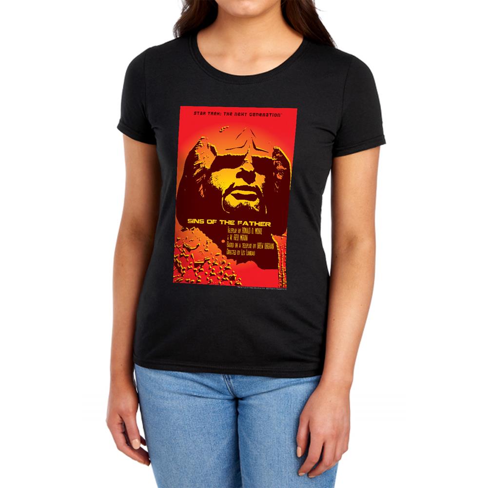 Star Trek TNG Season 3 Episode 17 Women's 18/1 Cotton Short-Sleeve T-Shirt