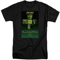 Star Trek TNG Season 3 Episode 18 Men's 18/1 Tall Cotton Short-Sleeve T-Shirt