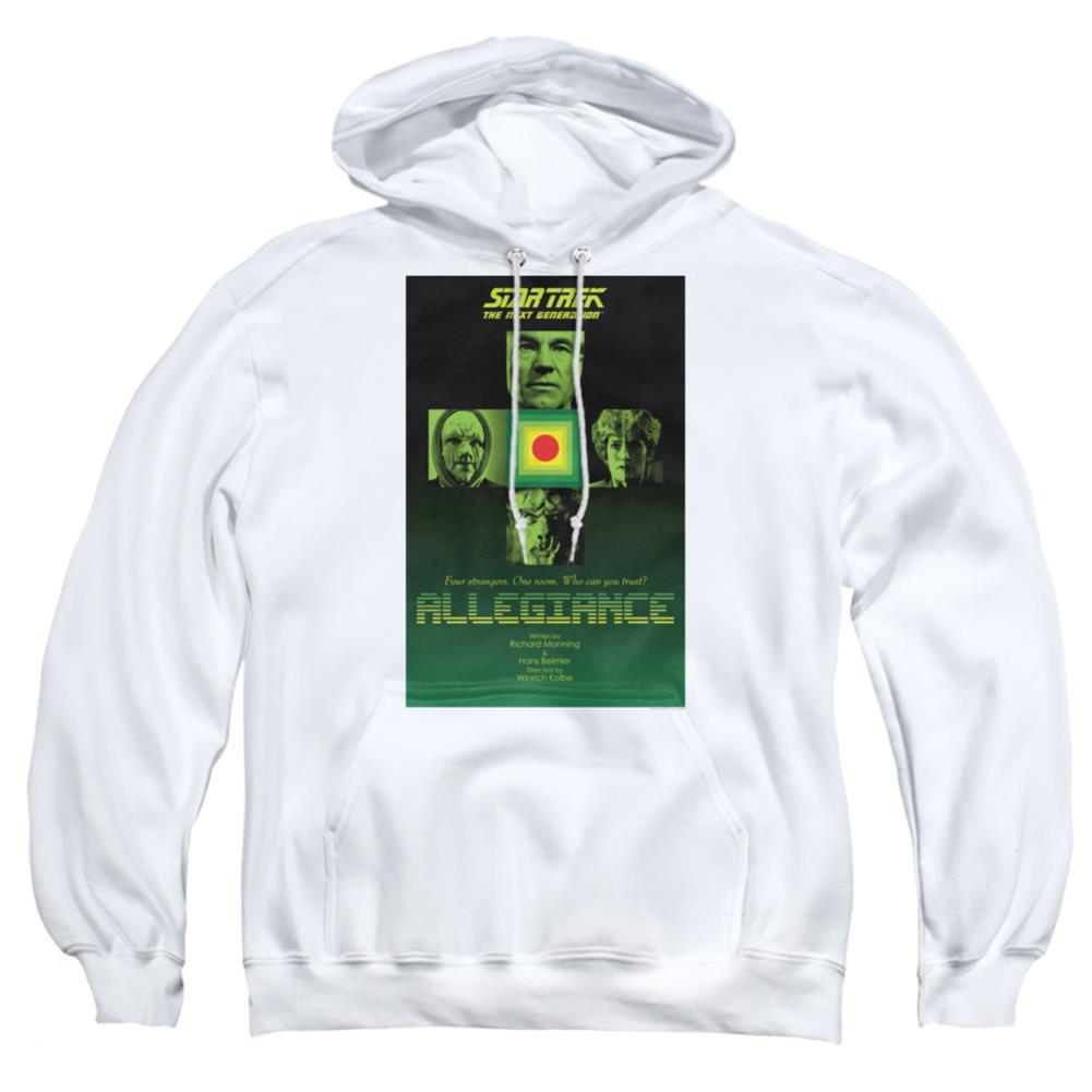 Star Trek TNG Season 3 Episode 18 Men's Pull-Over 75 25 Poly Hoodie