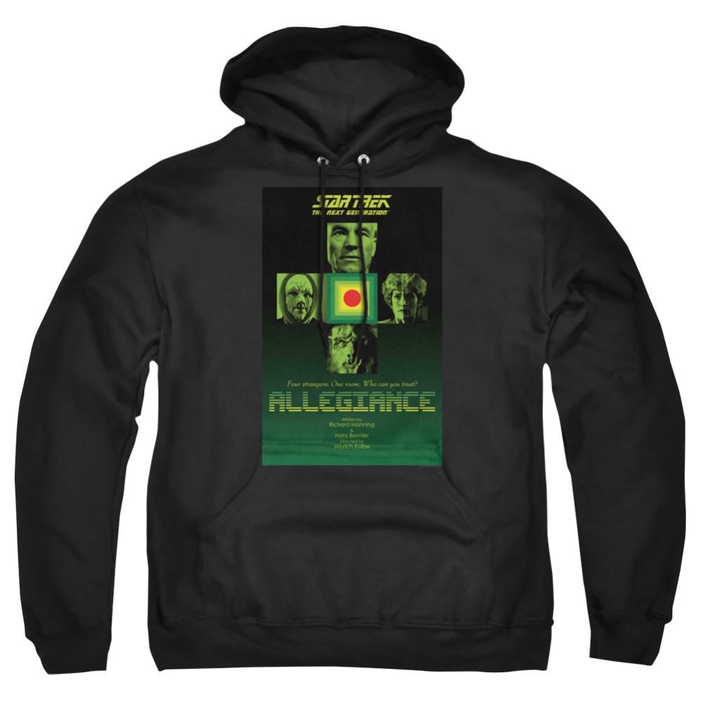 Star Trek TNG Season 3 Episode 18 Men's Pull-Over 75 25 Poly Hoodie