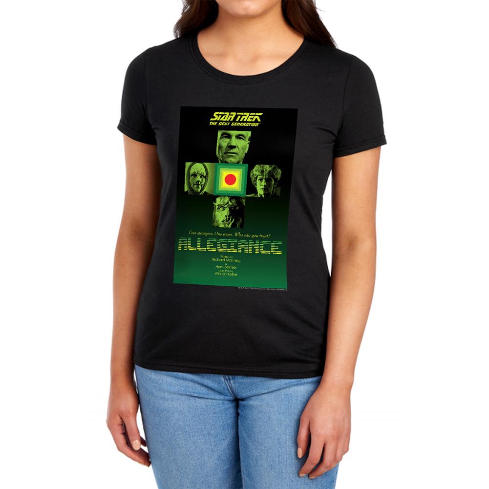 Star Trek TNG Season 3 Episode 18 Women's 18/1 Cotton Short-Sleeve T-Shirt