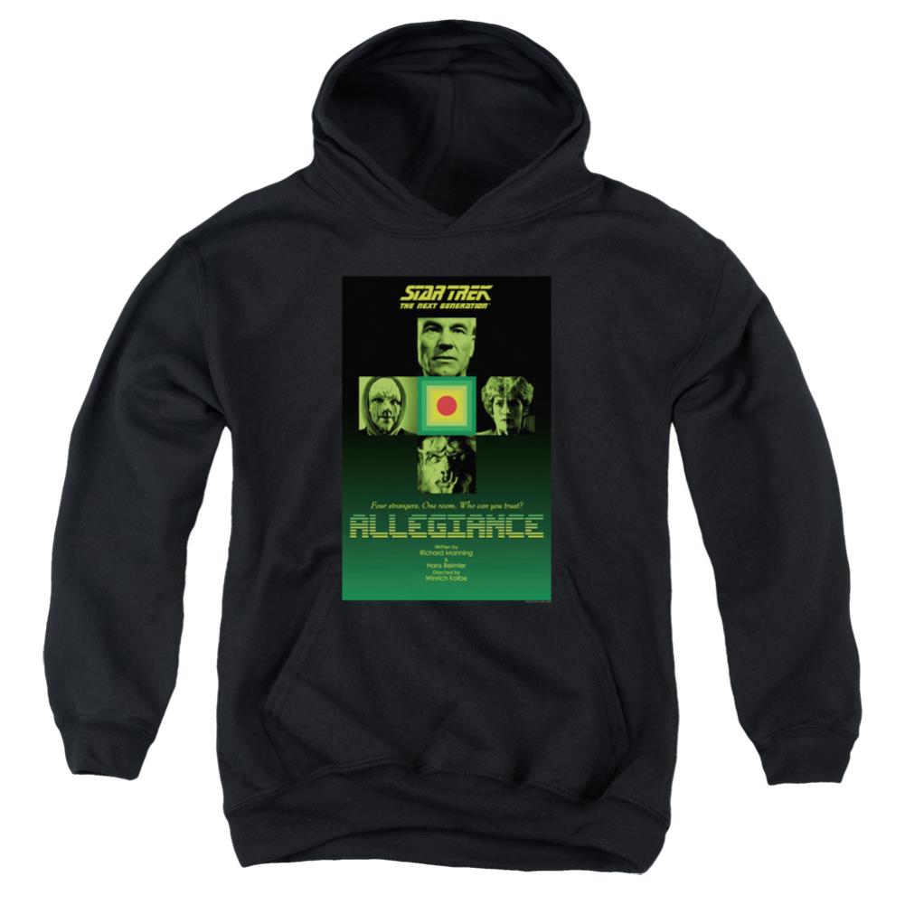 Star Trek TNG Season 3 Episode 18 Youth Cotton Poly Pull-Over Hoodie