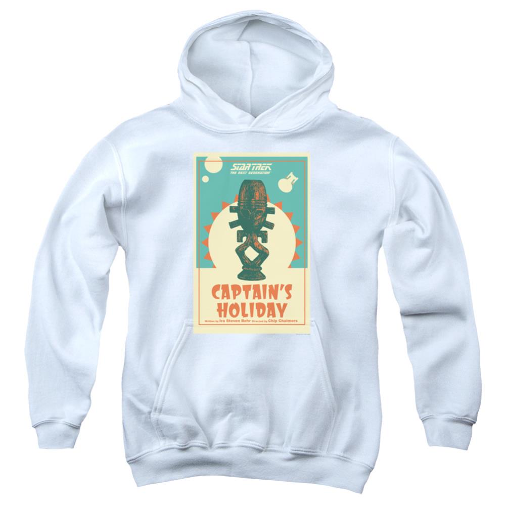 Star Trek TNG Season 3 Episode 19 Youth Cotton Poly Pull-Over Hoodie