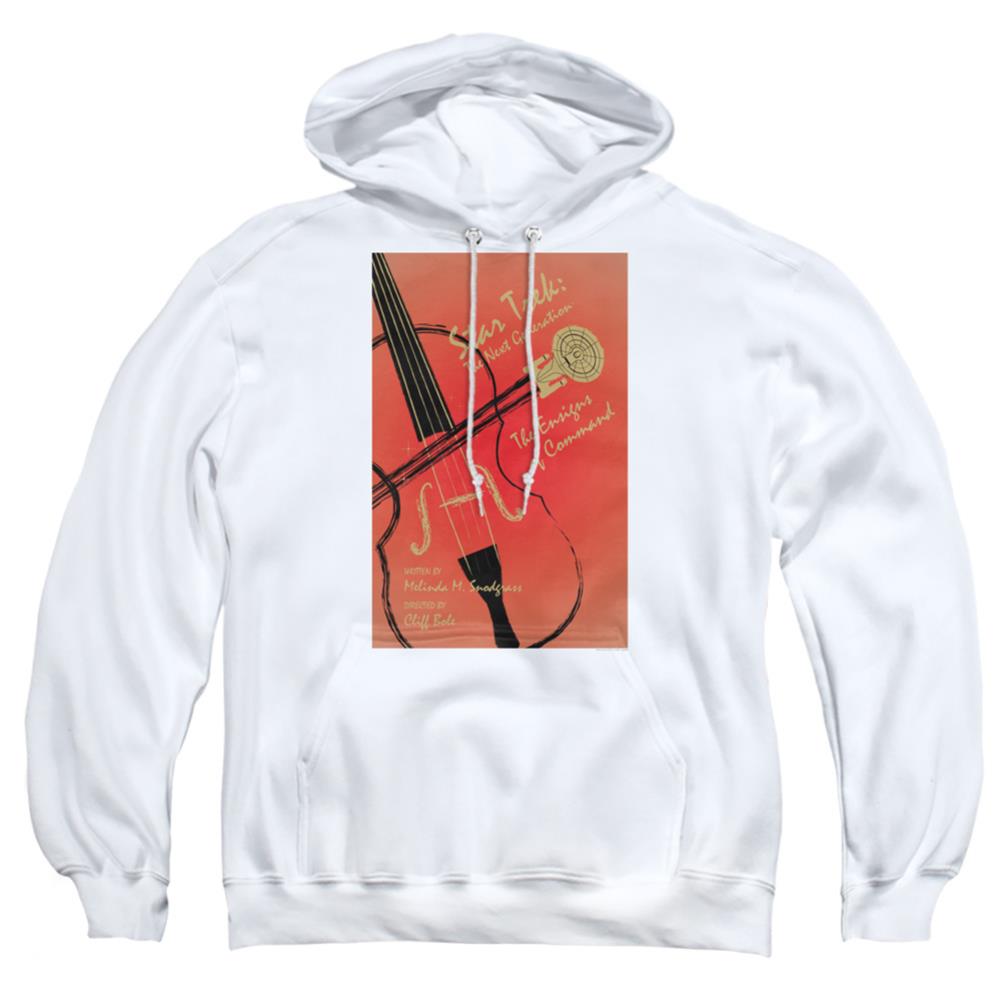 Star Trek TNG Season 3 Episode 2 Men's Pull-Over 75 25 Poly Hoodie
