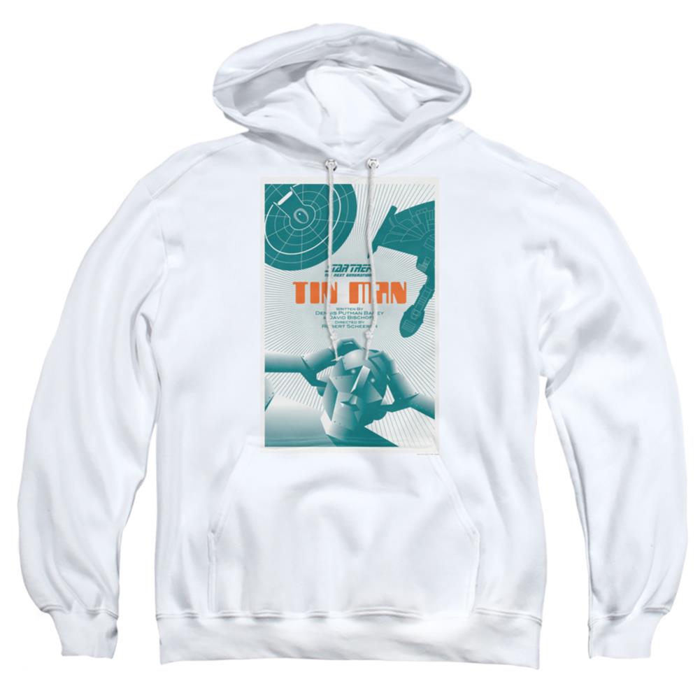 Star Trek TNG Season 3 Episode 20 Men's Pull-Over 75 25 Poly Hoodie
