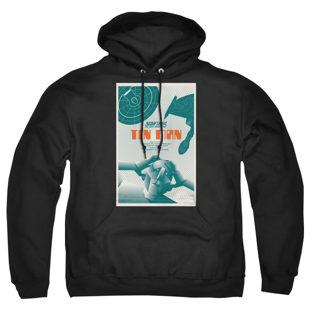 Star Trek TNG Season 3 Episode 20 Men's Pull-Over 75 25 Poly Hoodie