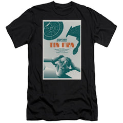 Star Trek TNG Season 3 Episode 20 Men's Ultra-Soft 30/1 Cotton Slim Short-Sleeve T-Shirt
