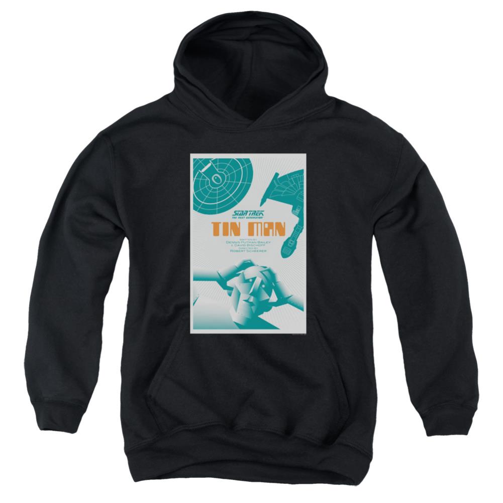 Star Trek TNG Season 3 Episode 20 Youth Cotton Poly Pull-Over Hoodie