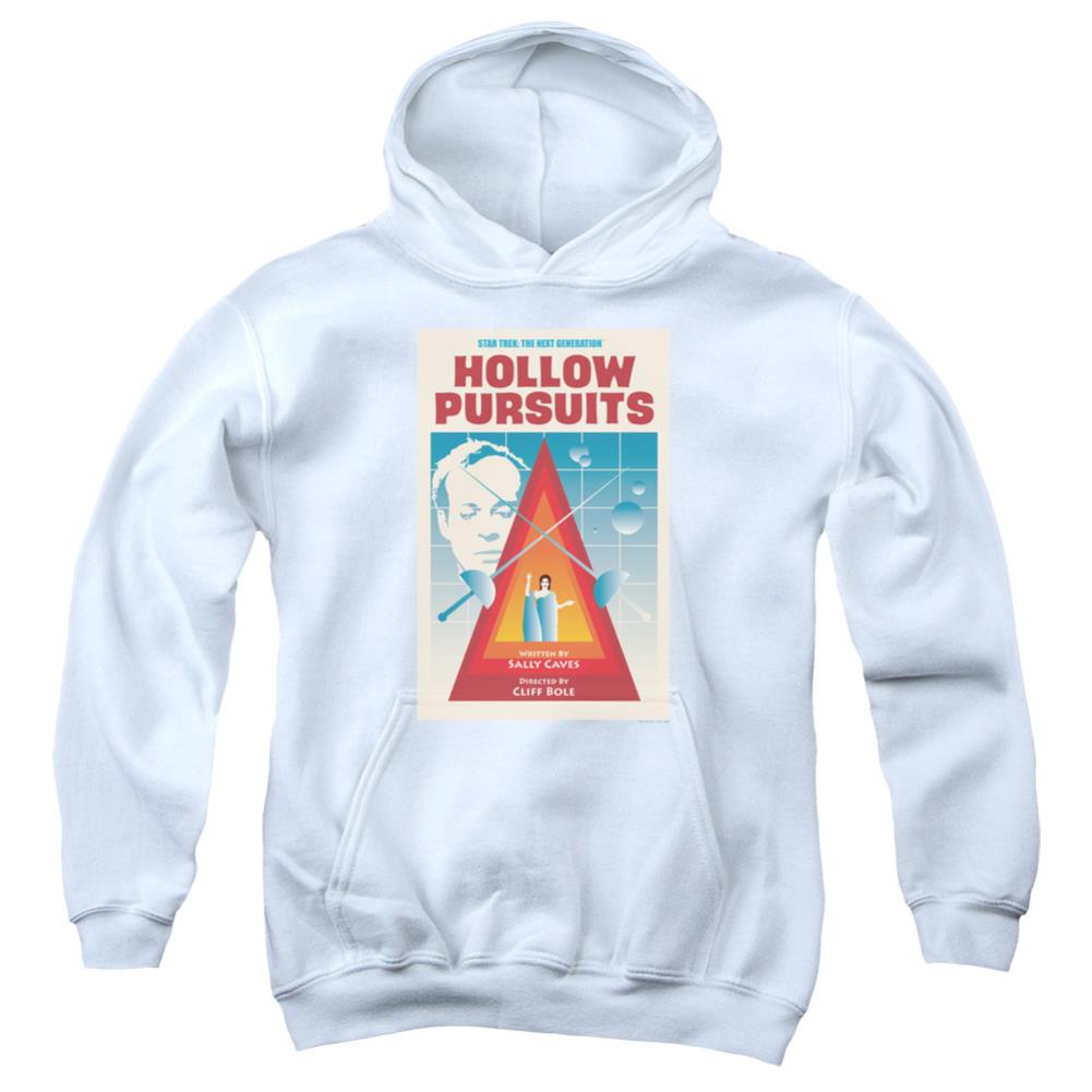 Star Trek TNG Season 3 Episode 21 Youth Cotton Poly Pull-Over Hoodie