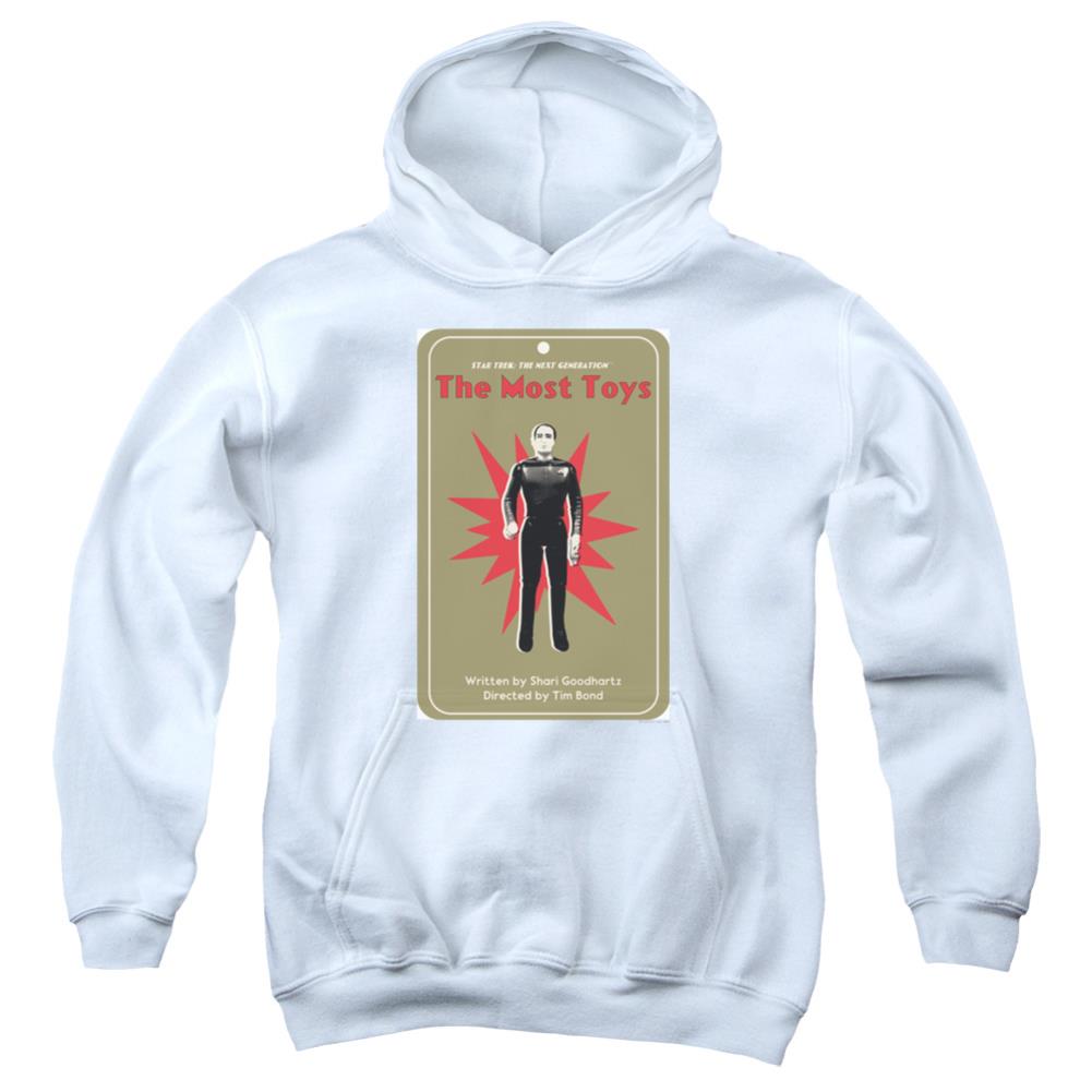 Star Trek TNG Season 3 Episode 22 Youth Cotton Poly Pull-Over Hoodie